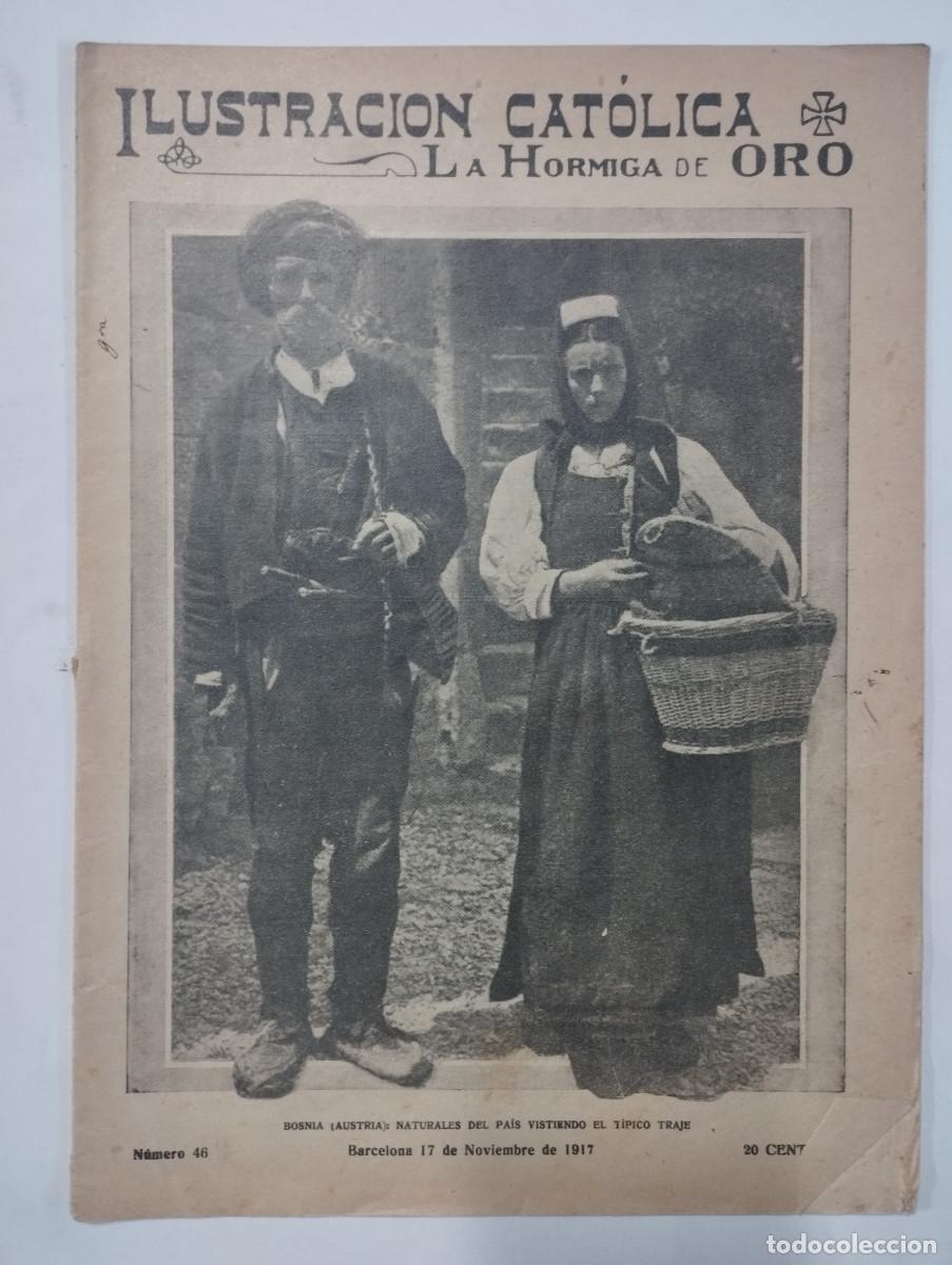 Coleccionismo de revistas y peri&oacute;dicos: LA HORMIGA DE ORO N&ordm; 46, 17-11-1917. GERONA PALMA DE MALLORCA VALLADOLID AVILA MELILLA MADRID
