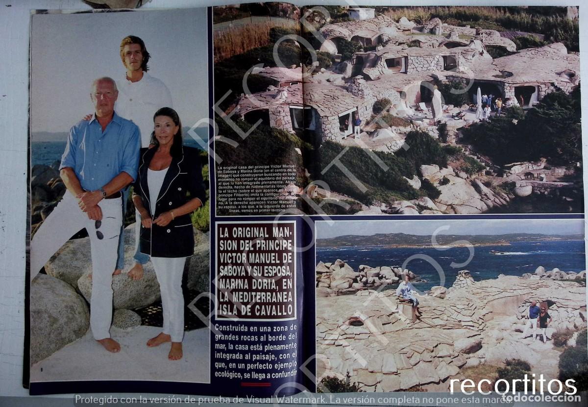 Coleccionismo de Revistas y Peri&oacute;dicos: VICTOR MANUEL DE SABOYA MARINA DORIA ISLA DE CAVALLO