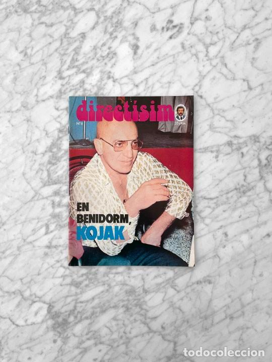 Coleccionismo de Revistas y Peri&oacute;dicos: DIRECT&Iacute;SIMO - 1975 - TELLY SAVALAS, SARA LEZANA, FESTIVAL DE BENIDORM, JULIO IGLESIAS, JUAN CAMACHO