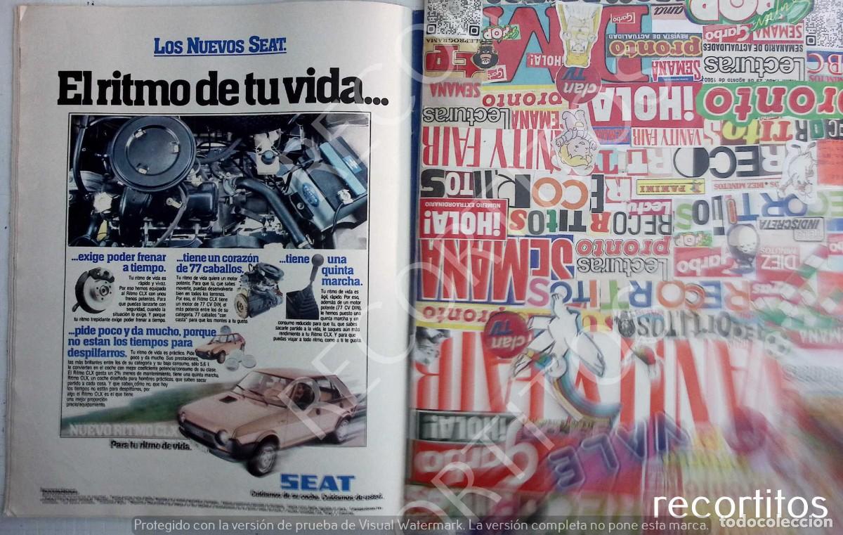 Coleccionismo de revistas y peri&oacute;dicos: SEAT RITMO CLX