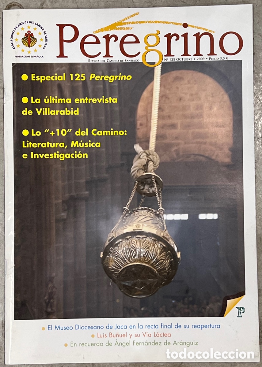 Coleccionismo de Revistas y Peri&oacute;dicos: Revista del Camino De Santiago. PEREGRINO. 2009.