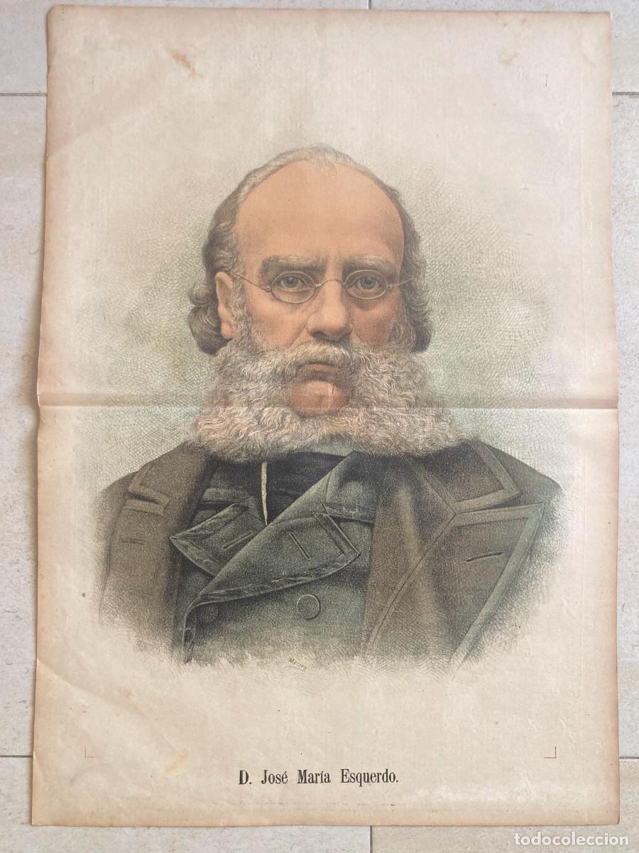 Coleccionismo de Revistas y Peri&oacute;dicos: EL MOTIN, periodico sat&iacute;rico semanal. Num. 13 del 26-3-1892. Jose Maria Esquerdo. Revista