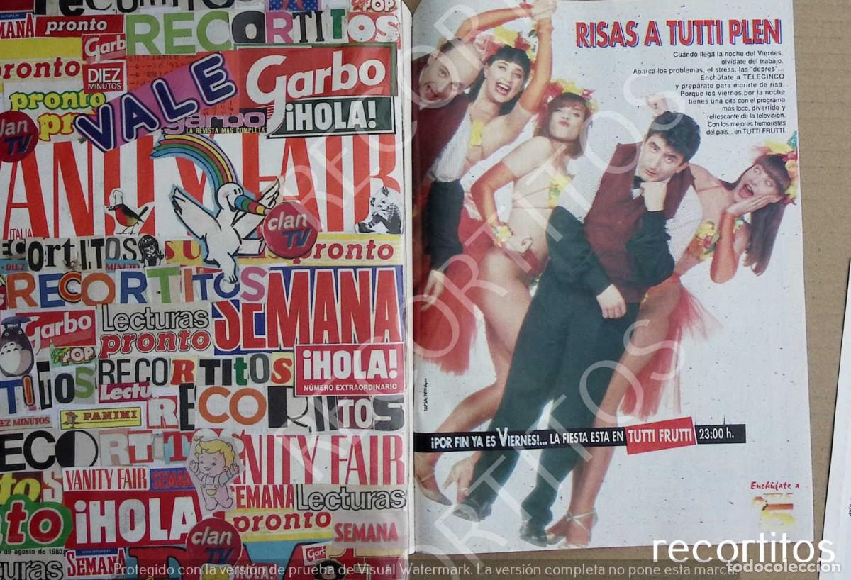 Coleccionismo de Revistas y Peri&oacute;dicos: tutti fruti las mama chicho
