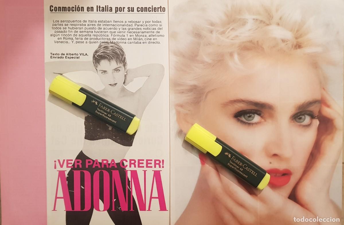 Coleccionismo de Revistas y Peri&oacute;dicos: Reportaje Madonna. Septiembre 87