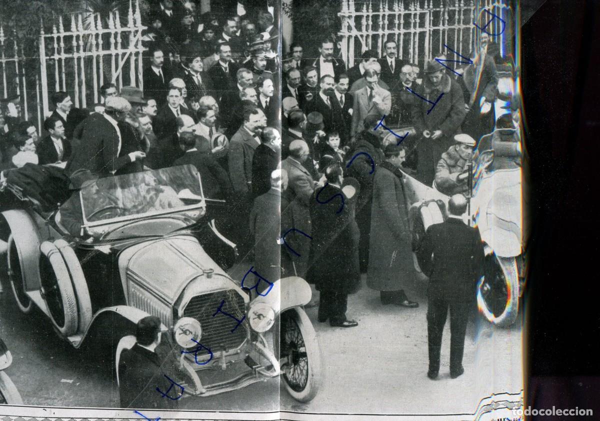 Coleccionismo de Revistas y Peri&oacute;dicos: REVISTA A&Ntilde;O 1916 EL REY ALFONSO XIII EN EL HOTEL ALHAMBRA PALACE DE GRANADA MARIANO DE CAVIA TURISMO