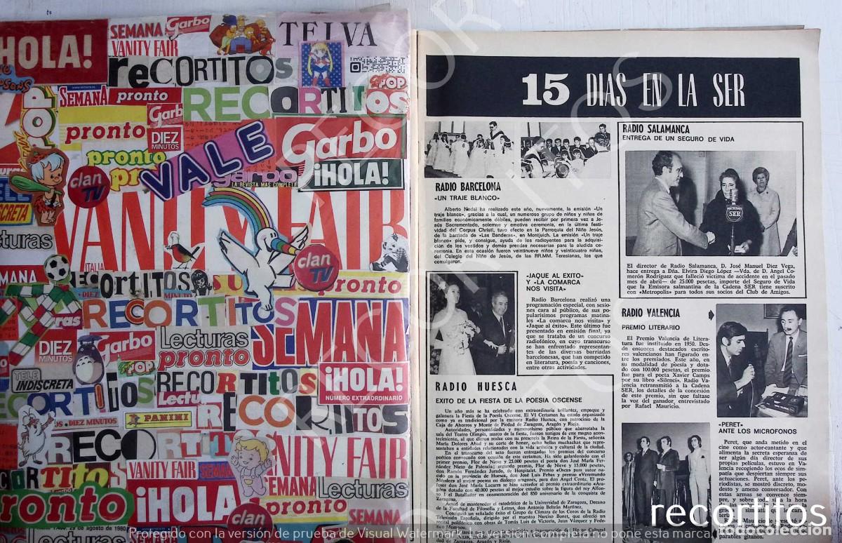 Coleccionismo de Revistas y Peri&oacute;dicos: PERET