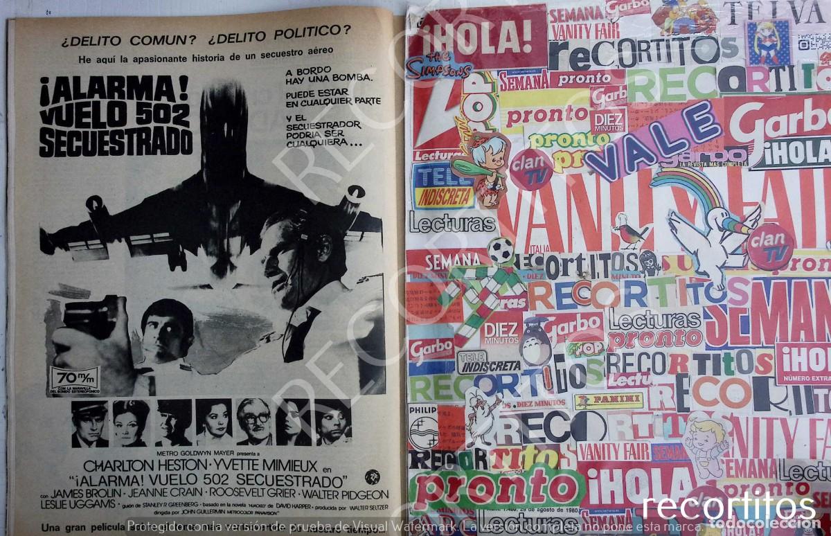 Coleccionismo de Revistas y Peri&oacute;dicos: CHARLTON HESTON VUELO 502 SECUESTRADO ALARMA