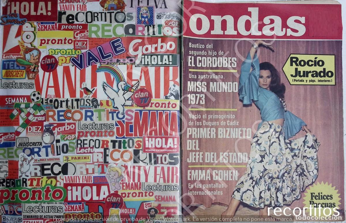 Coleccionismo de Revistas y Peri&oacute;dicos: ROCIO JURADO PORTTADA Y REPORTAJE