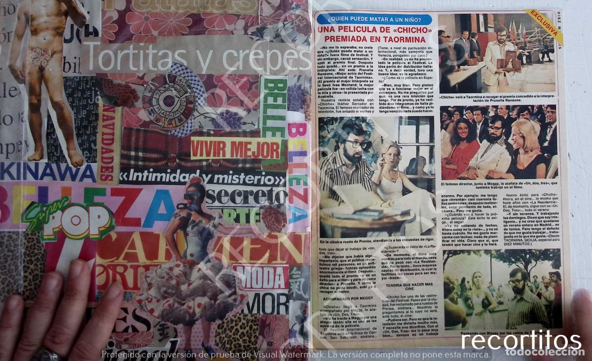Coleccionismo de Revistas y Peri&oacute;dicos: CHICHO IBA&Ntilde;EZ SERRADOR un dos tres 1 2 3 QUIEN PUEDE MATAR A UN NI&Ntilde;O