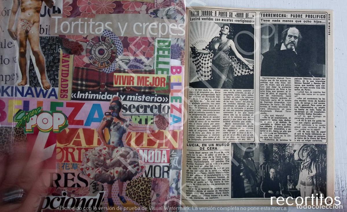 Coleccionismo de Revistas y Peri&oacute;dicos: ROCIO JURADO LUCIA BOSE