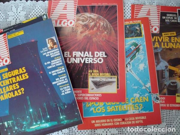 Coleccionismo de revistas y peri&oacute;dicos: Revistas ALGO, a&ntilde;o 1987 completo, sueltas