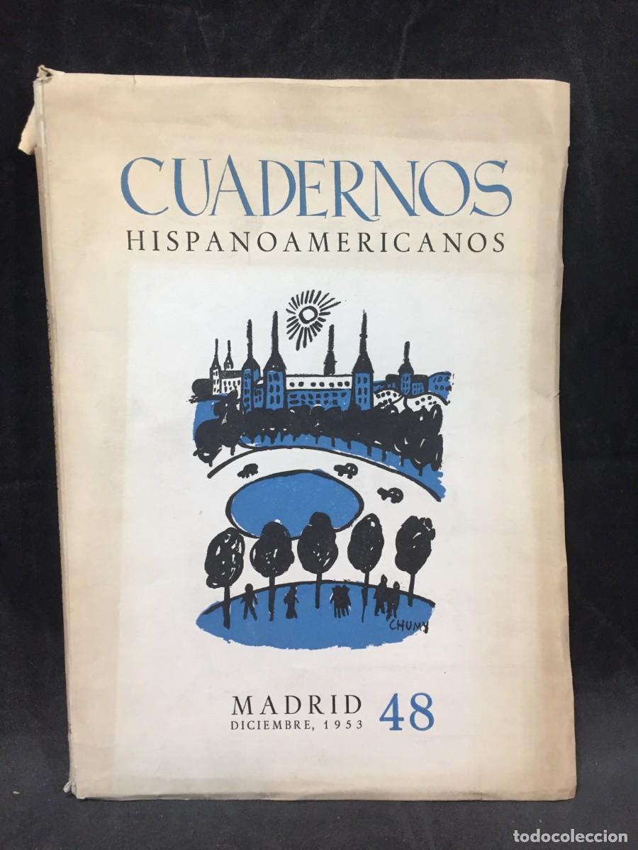 Collection Magazines and Newspapers: Cuadernos hispanoamericanos 48, Madrid diciembre de 1953. Revista mensual cultura