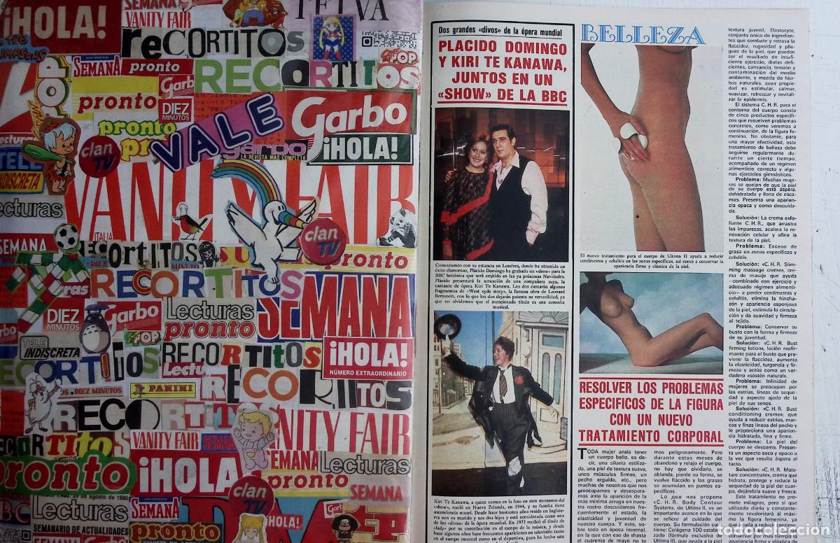 Collection Magazines and Newspapers: KIRI TE KANAWA PLACIDO DOMINGO