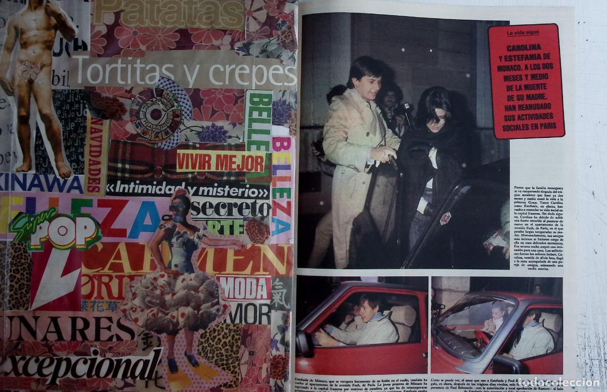 Collection Magazines and Newspapers: CAROLINA DE MONACO ESTEFANIA PAUL BELMONDO