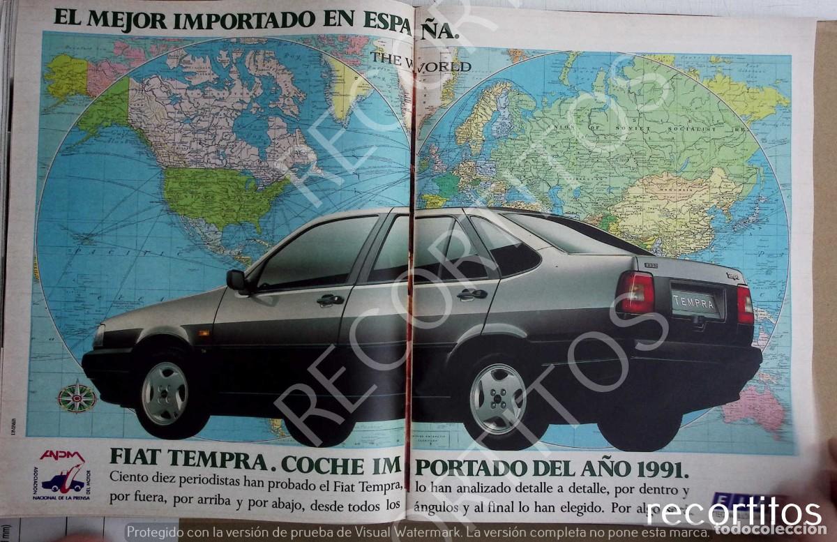 Coleccionismo de Revistas y Peri&oacute;dicos: FIAT TEMPRA ANUNCIO PUBLICIDAD