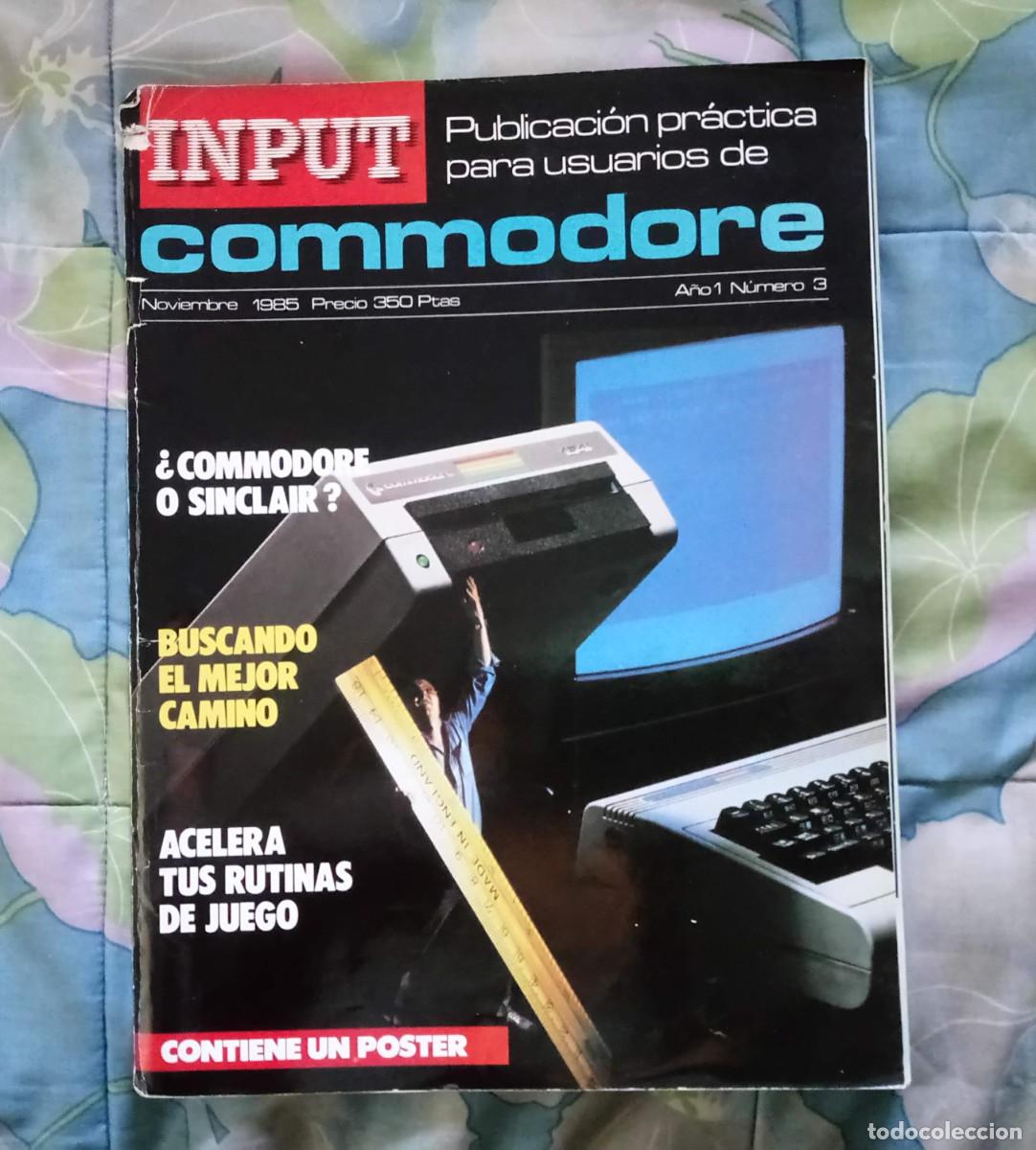 Collectionnisme de Revues et Journaux: REVISTA INPUT COMMODORE N&ordm; 3 - A&ntilde;o 1986