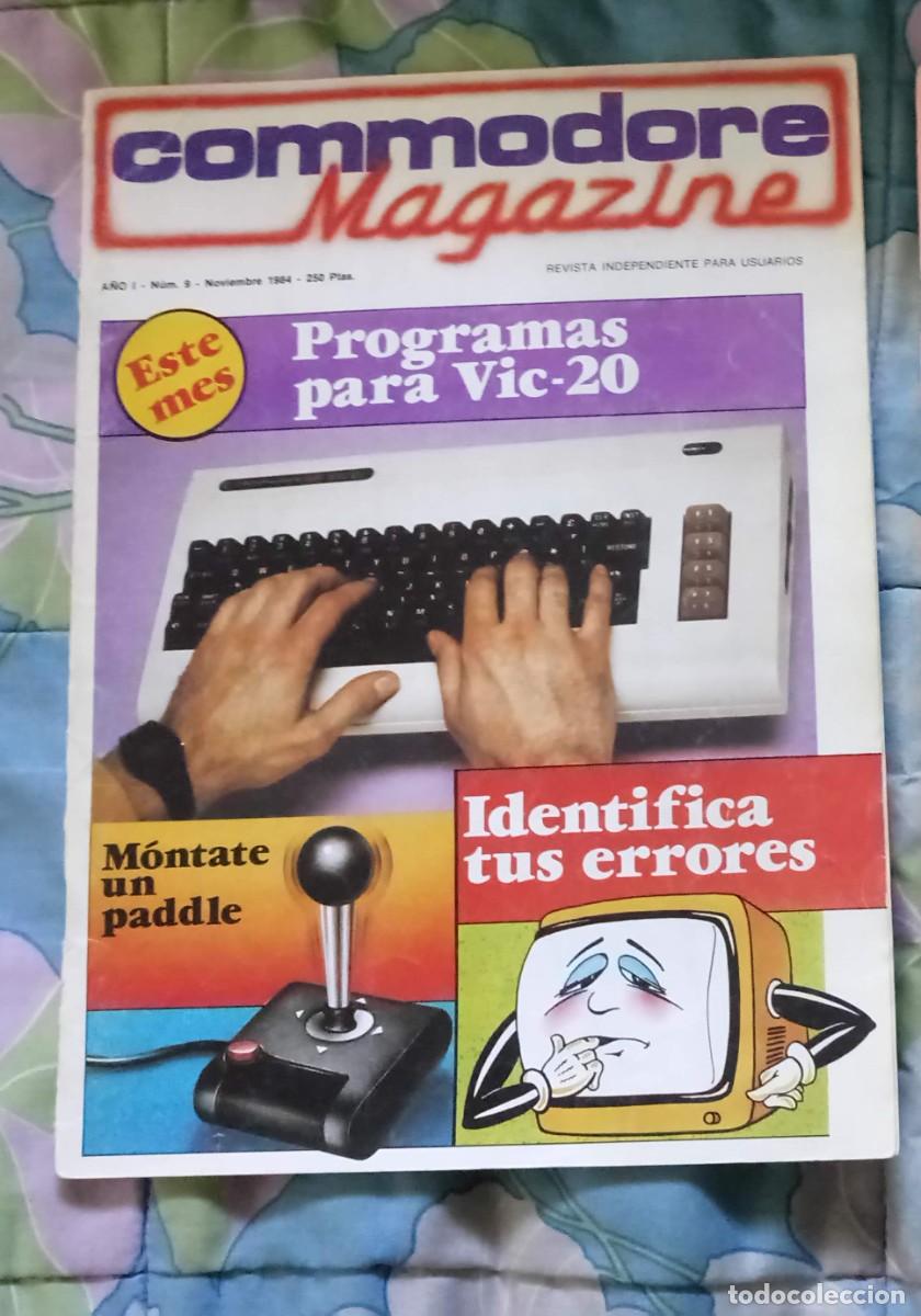 Collectionnisme de Revues et Journaux: COMMODORE MAGAZINE A&Ntilde;O I N&ordm; 9 -Noviembre 1984