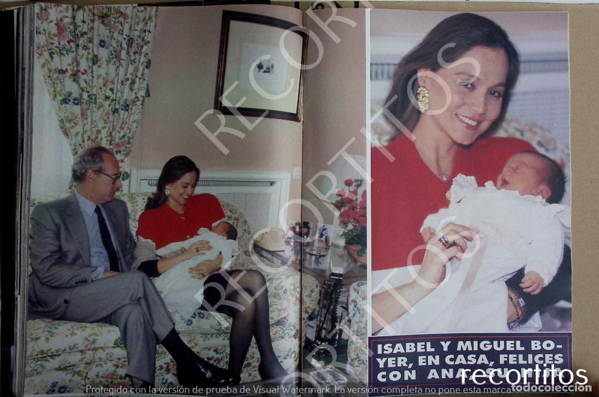 Coleccionismo de Revistas y Peri&oacute;dicos: ANA BOYERR ISABEL PREYSLER TAMARA FALCO