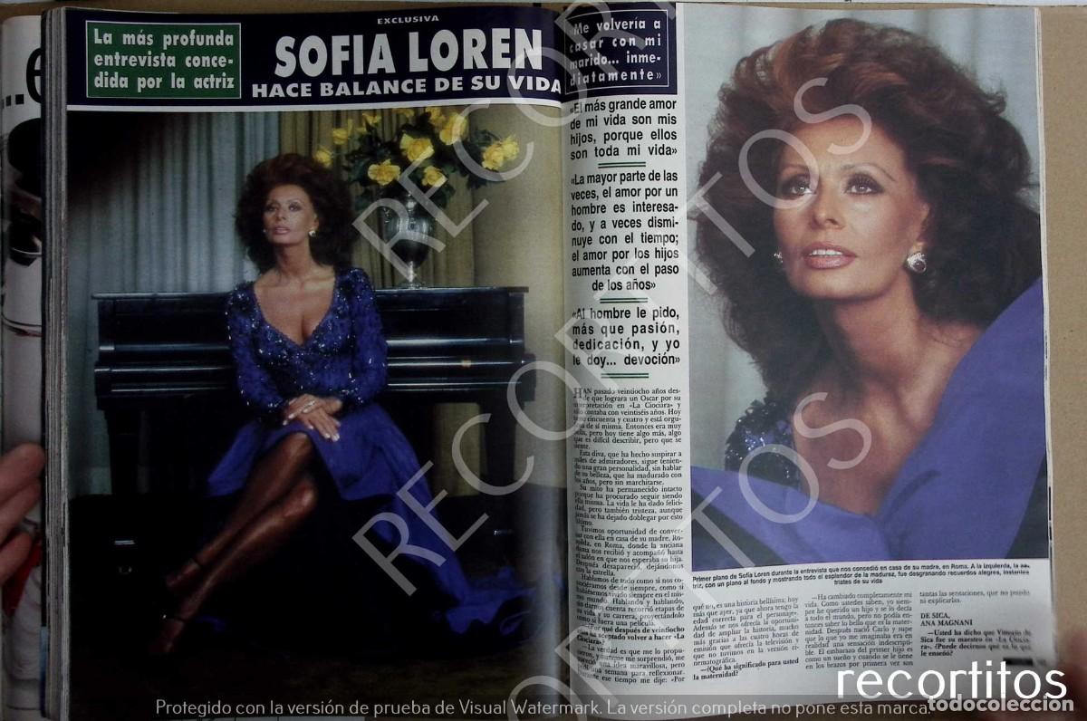 Coleccionismo de Revistas y Peri&oacute;dicos: SOFIA LOREN SOPHIA