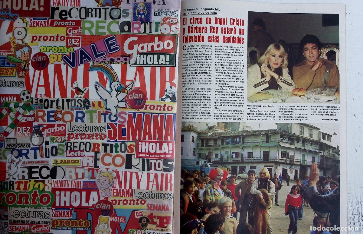 Collection Magazines and Newspapers: EL CIRCO DE ANGEL CRISTO BARBARA REY