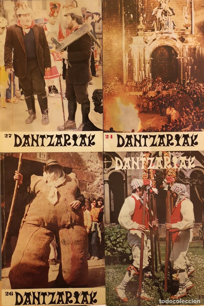 Collectionnisme de Revues et Journaux: REVISTA DANTZARIAK. NUMEROS, 8, 17, 24, 26, 27. SE VENDEN SUELTOS. EUSKAL DANTZARIEN BILTZARRA