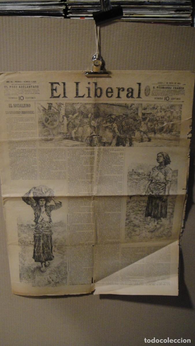 Coleccionismo de revistas y peri&oacute;dicos: el liberal - 1 de mayo de 1893