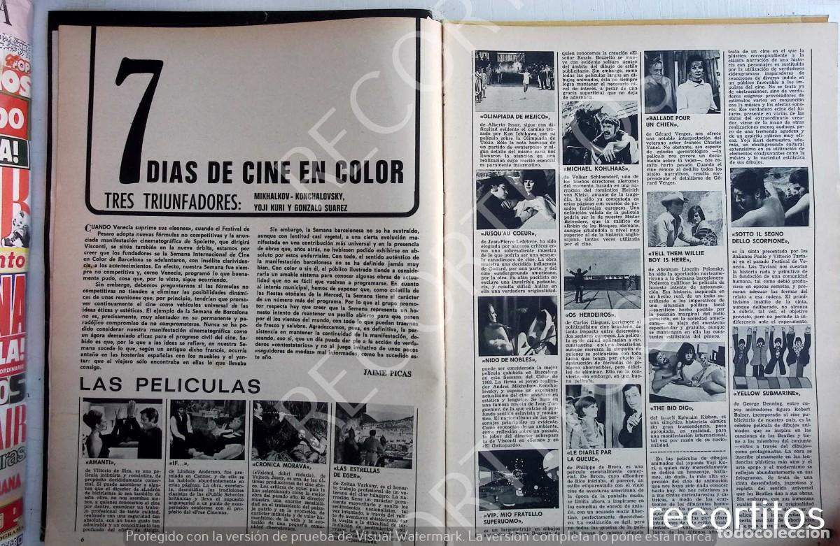 Coleccionismo de Revistas y Peri&oacute;dicos: YELLOW SUBMARINE THE BEATLES