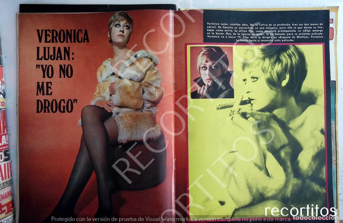 Coleccionismo de Revistas y Peri&oacute;dicos: VERONICA LUJAN JUNIOR ANTONIO MORALES RAFFAELLA CARRA AMADEO NAZZARI