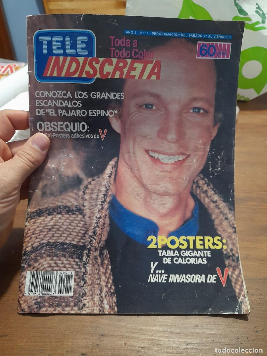 Sammeln von Zeitschriften und Zeitungen: Revista Tele indiscreta N&deg; 11 Juan Tamariz un dos tres Olivia de Havilland serie V