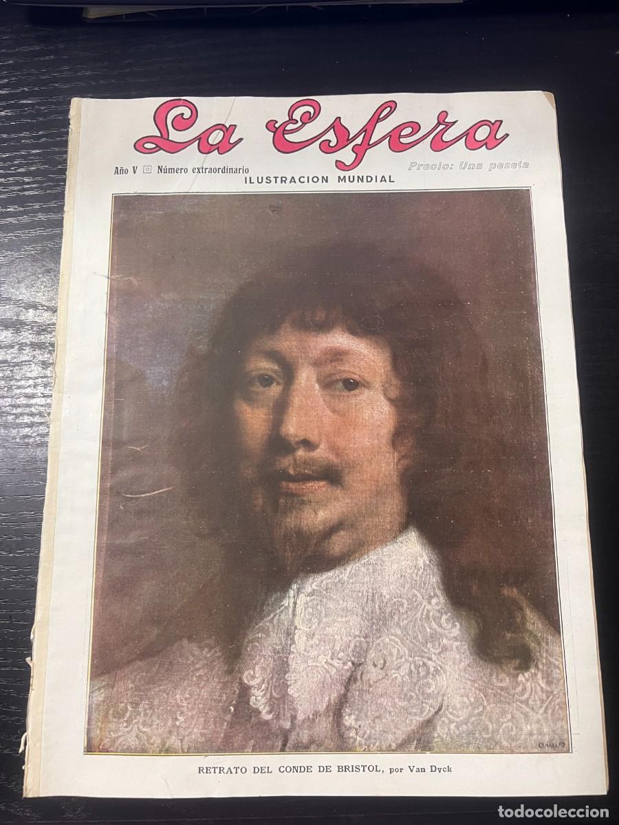 Coleccionismo de Revistas y Peri&oacute;dicos: LA ESFERA. N&Uacute;MERO EXTRAORDINARIO. A&Ntilde;O V. 1918. LAS JOYAS DEL MUSEO DEL PRADO.LEER