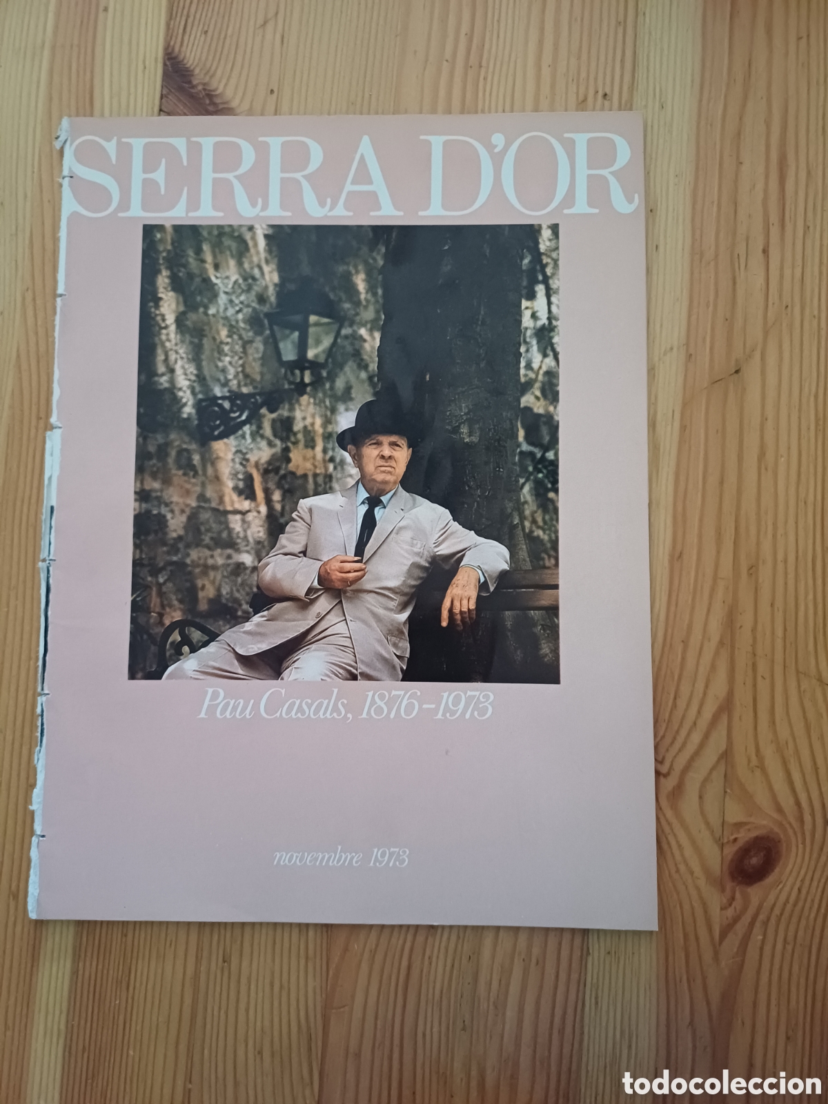 Collectionnisme de Revues et Journaux: Serra d'Or Novembre 1973 Pau Casals Neruda Brossa Hernandez Pijuan Manuel Valls Teatre Cinema