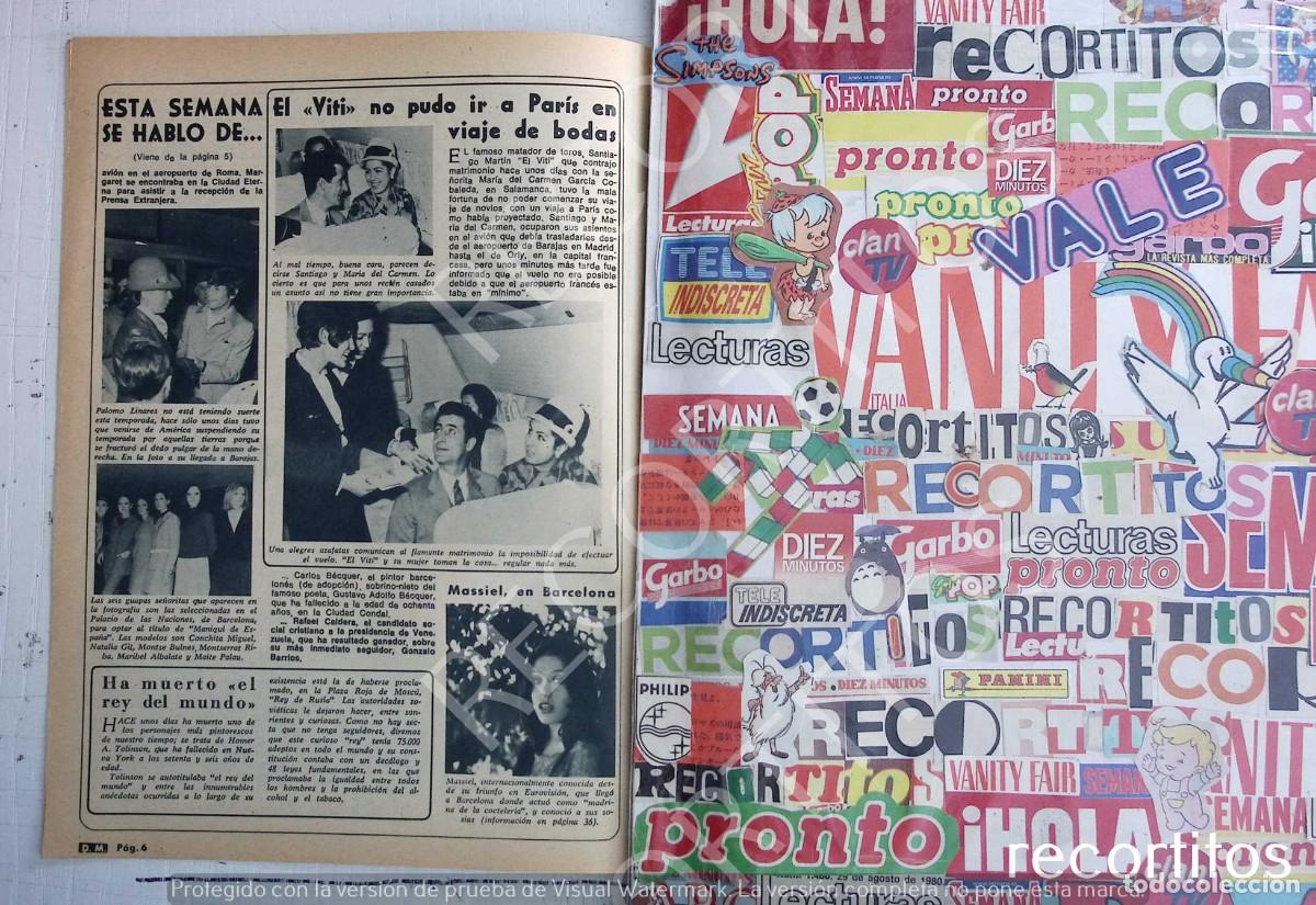 Coleccionismo de Revistas y Peri&oacute;dicos: MASSIEL MISS MANIQUI EL VITI