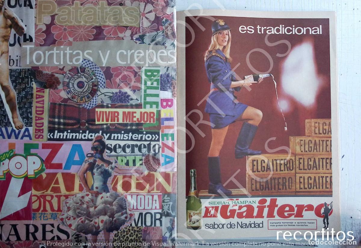 Collectionnisme de Revues et Journaux: SIDRA EL GAITERO ANUNCIO PUBLICIDAD