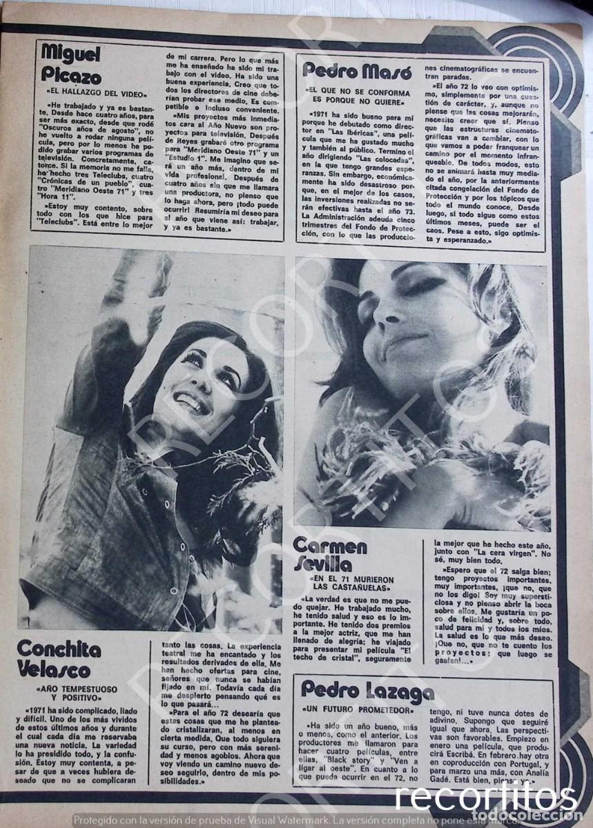 Coleccionismo de Revistas y Peri&oacute;dicos: CONCHA VELASCO CARMEN SEVILLA
