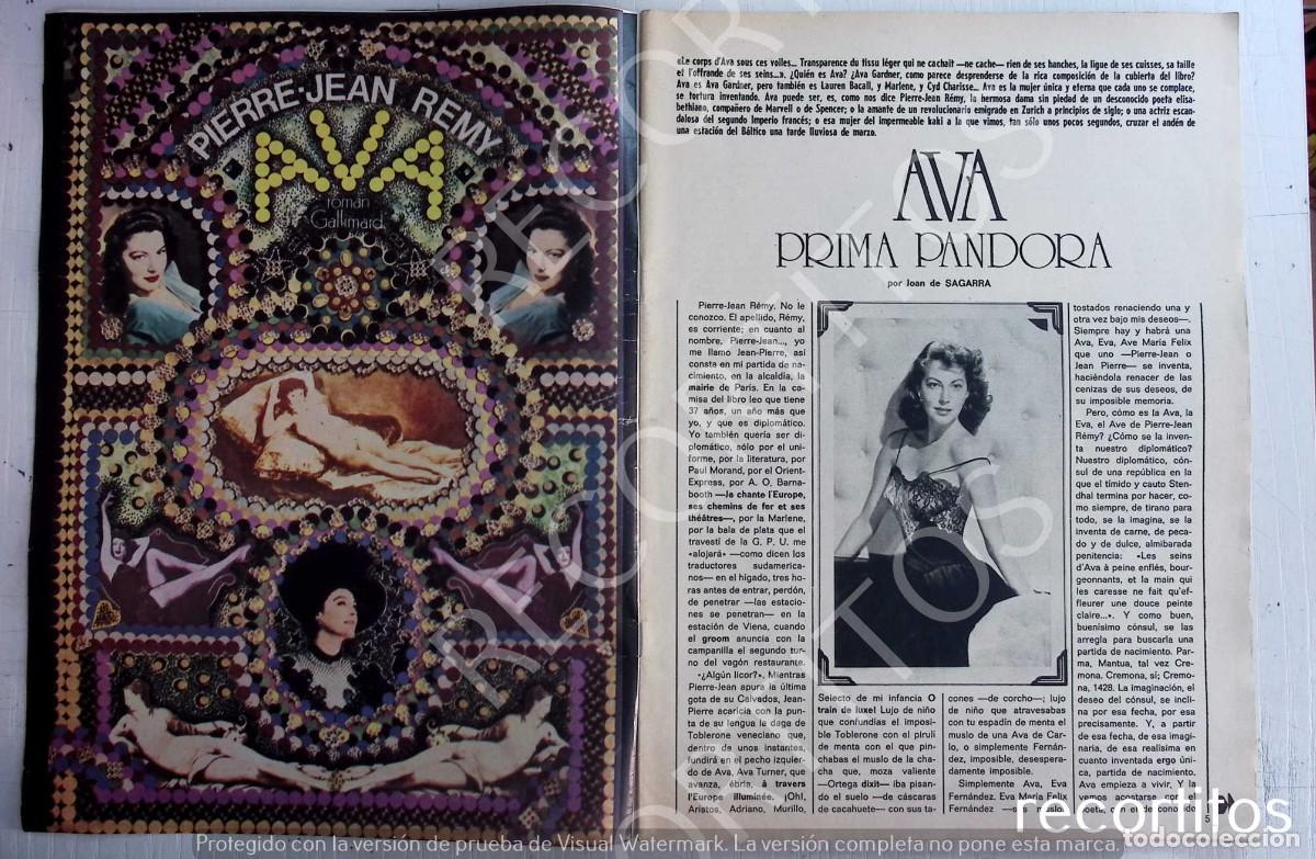 Coleccionismo de Revistas y Peri&oacute;dicos: AVA GARDNER