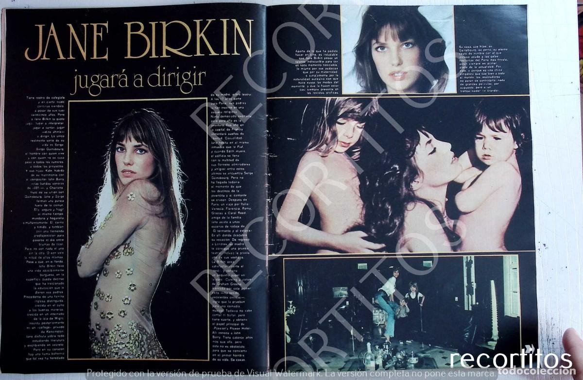Coleccionismo de revistas y peri&oacute;dicos: JANE BIRKIN