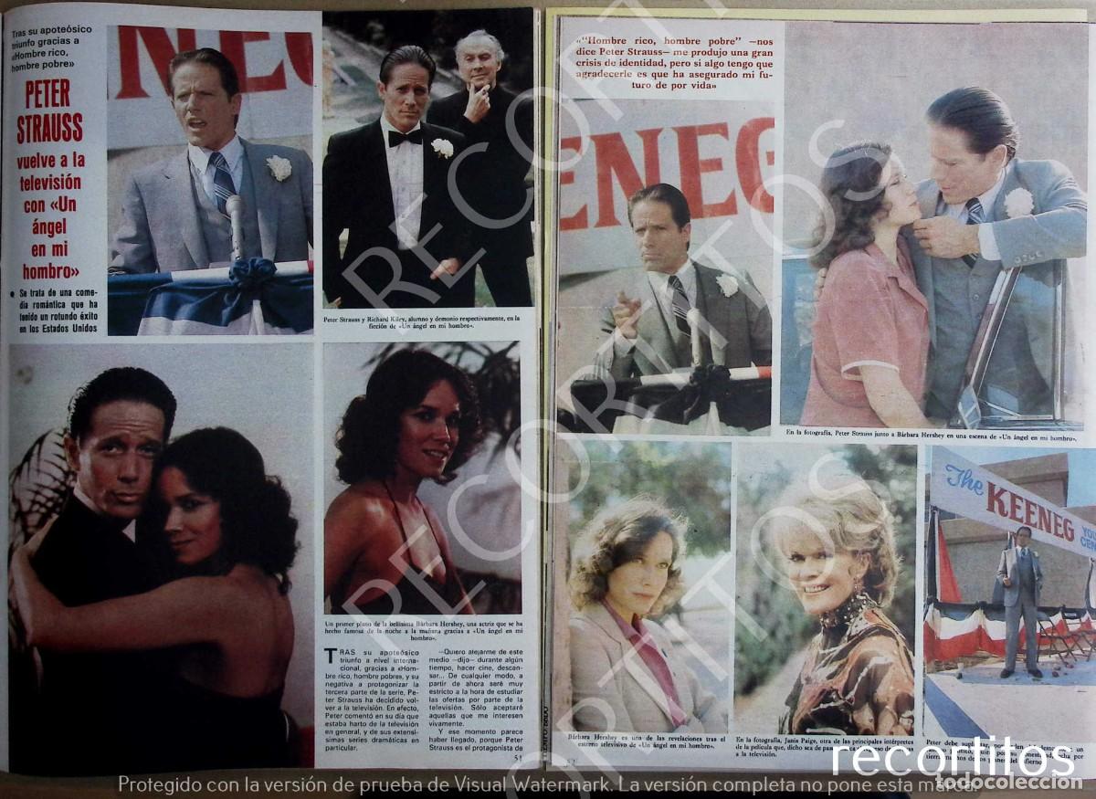 Collectionnisme de Revues et Journaux: PETER STRAUSS BARBARA HERSHEY