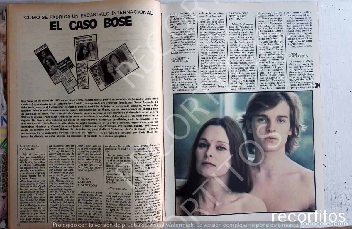 Coleccionismo de Revistas y Peri&oacute;dicos: LUCIA BOSE MIGUEL BOSE