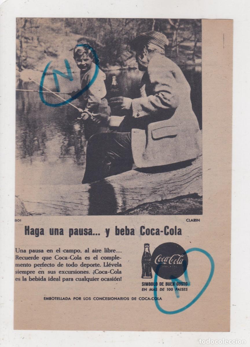 Coleccionismo de Revistas y Peri&oacute;dicos: PUBLICIDAD 1960. ANUNCIO COCA COLA