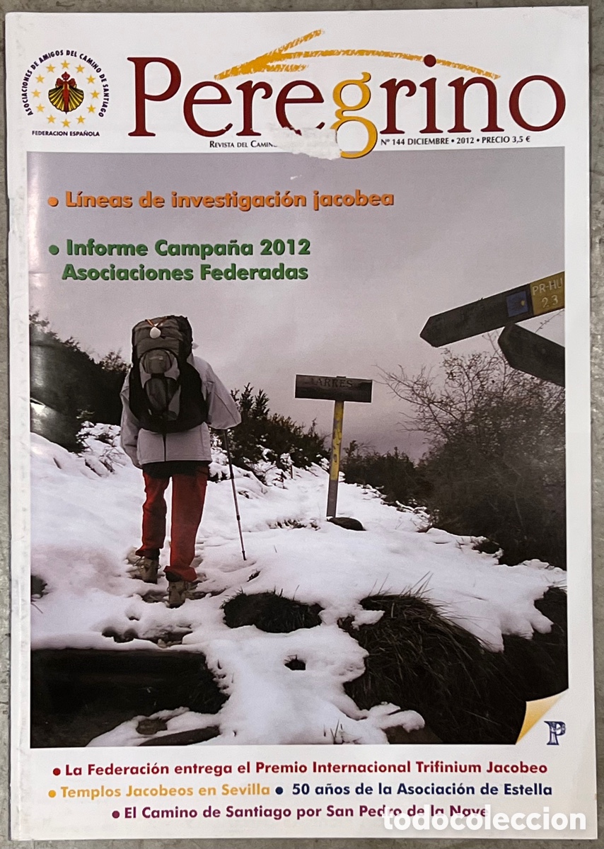 Collezionismo di Riviste e Giornali: Revista del Camino De Santiago. PEREGRINO. 2012.
