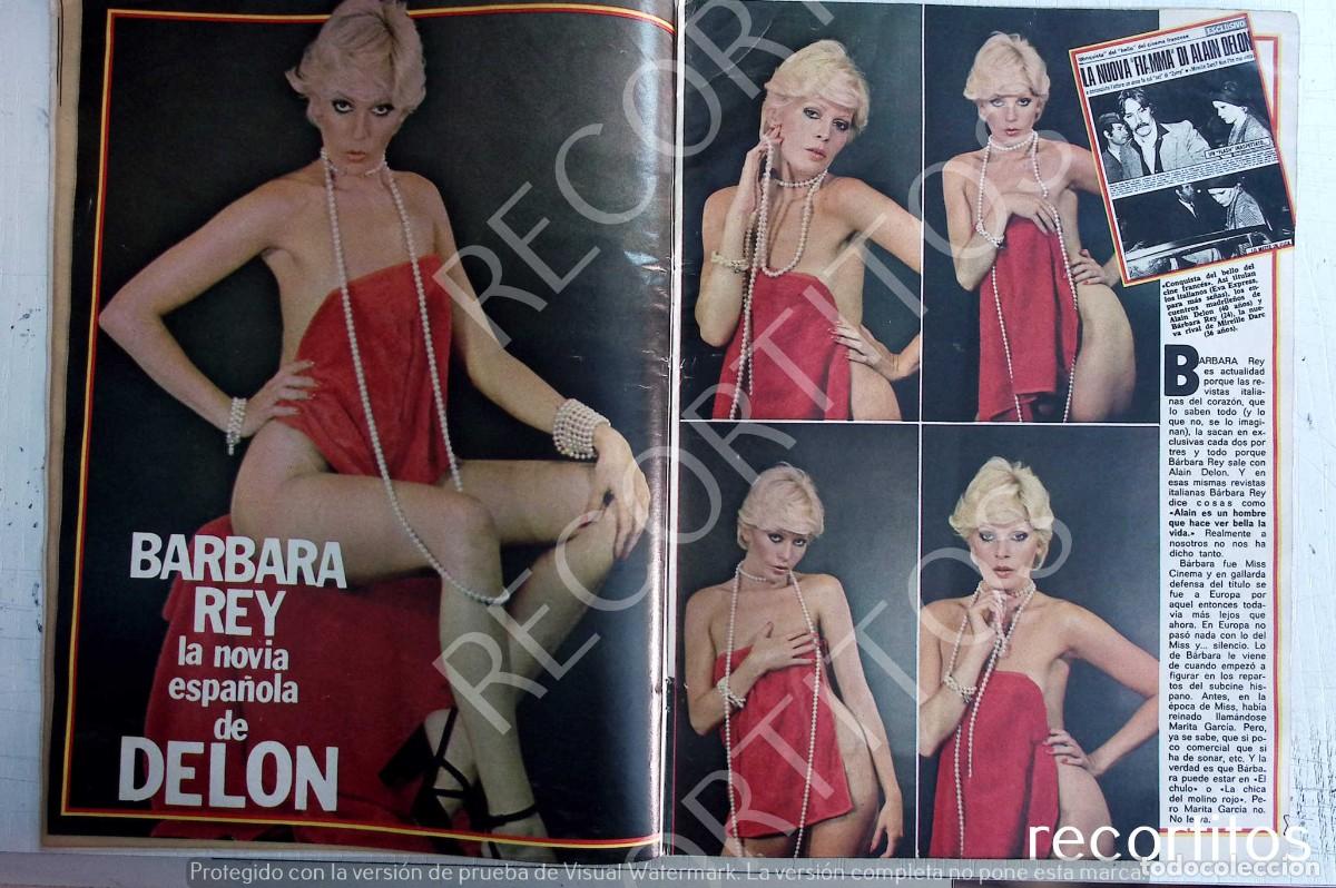 Coleccionismo de revistas y peri&oacute;dicos: BARBARA REY