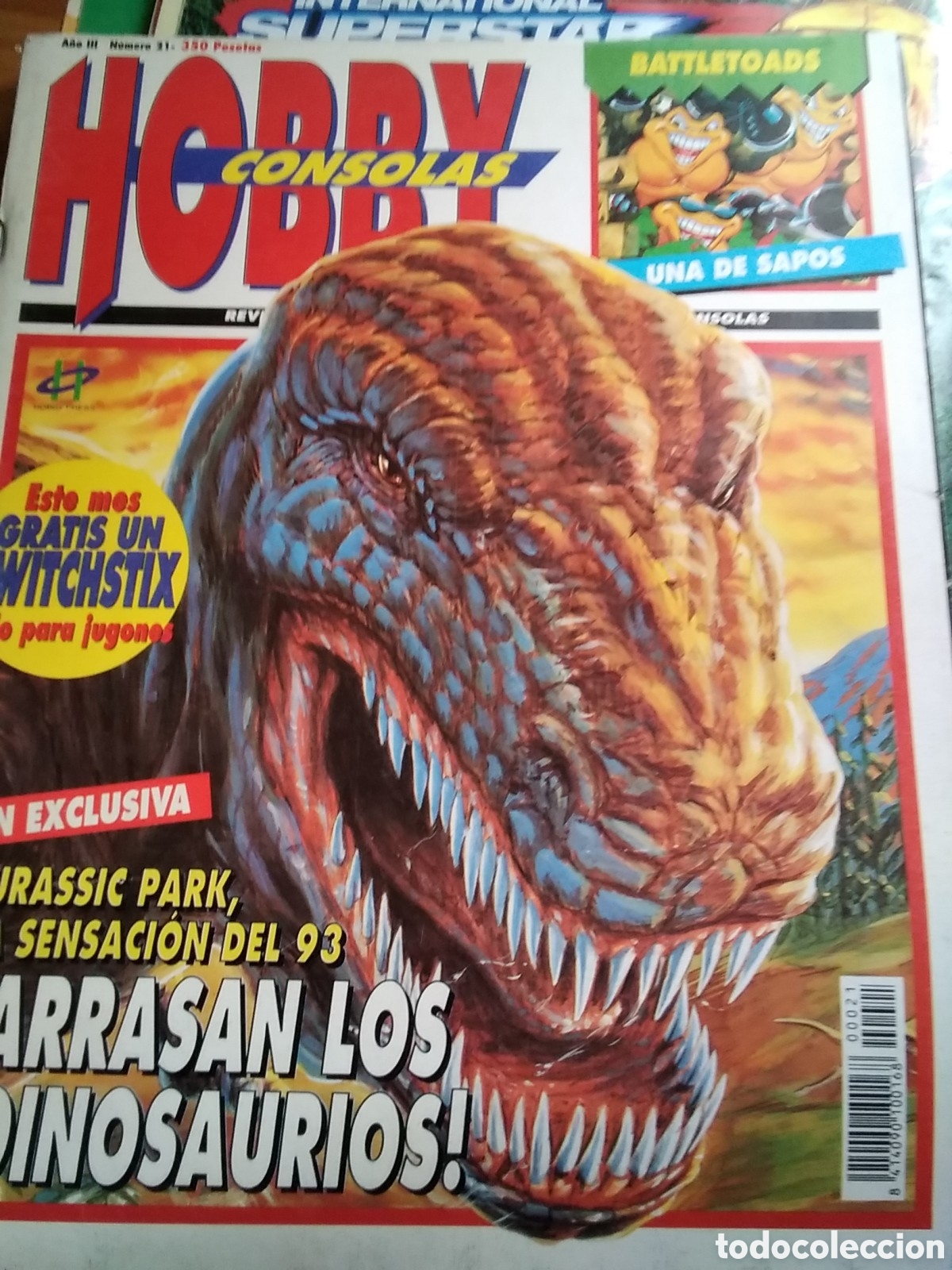 Coleccionismo de Revistas y Peri&oacute;dicos: Hobby consolas revista n&uacute;mero 21 a&ntilde;o 1993 junio
