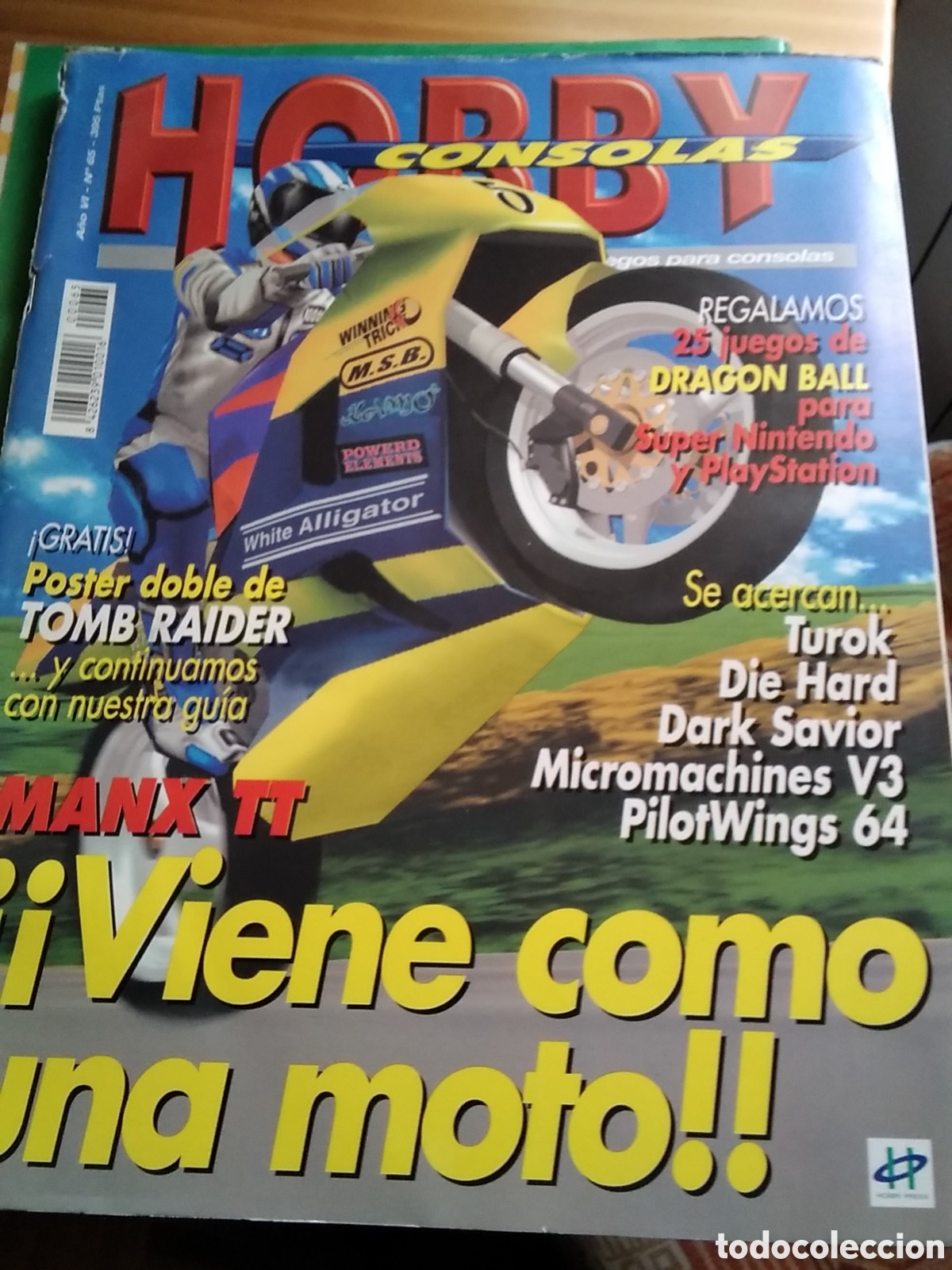 Coleccionismo de Revistas y Peri&oacute;dicos: Hobby consolas revista n&uacute;mero 65 a&ntilde;o 1997 febrero incluye poster