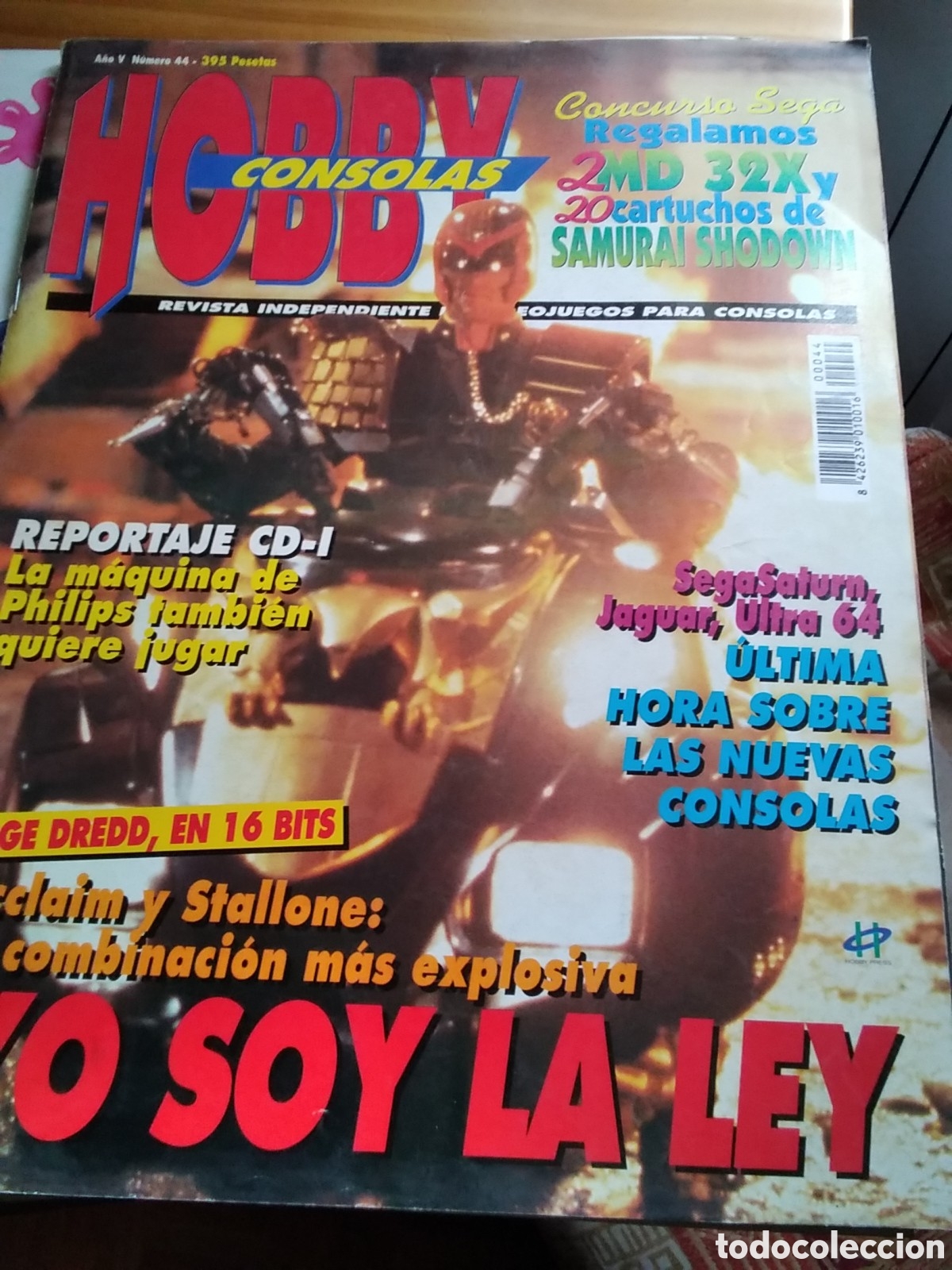 Coleccionismo de Revistas y Peri&oacute;dicos: Hobby consolas revista n&uacute;mero 44 a&ntilde;o 1995 abril