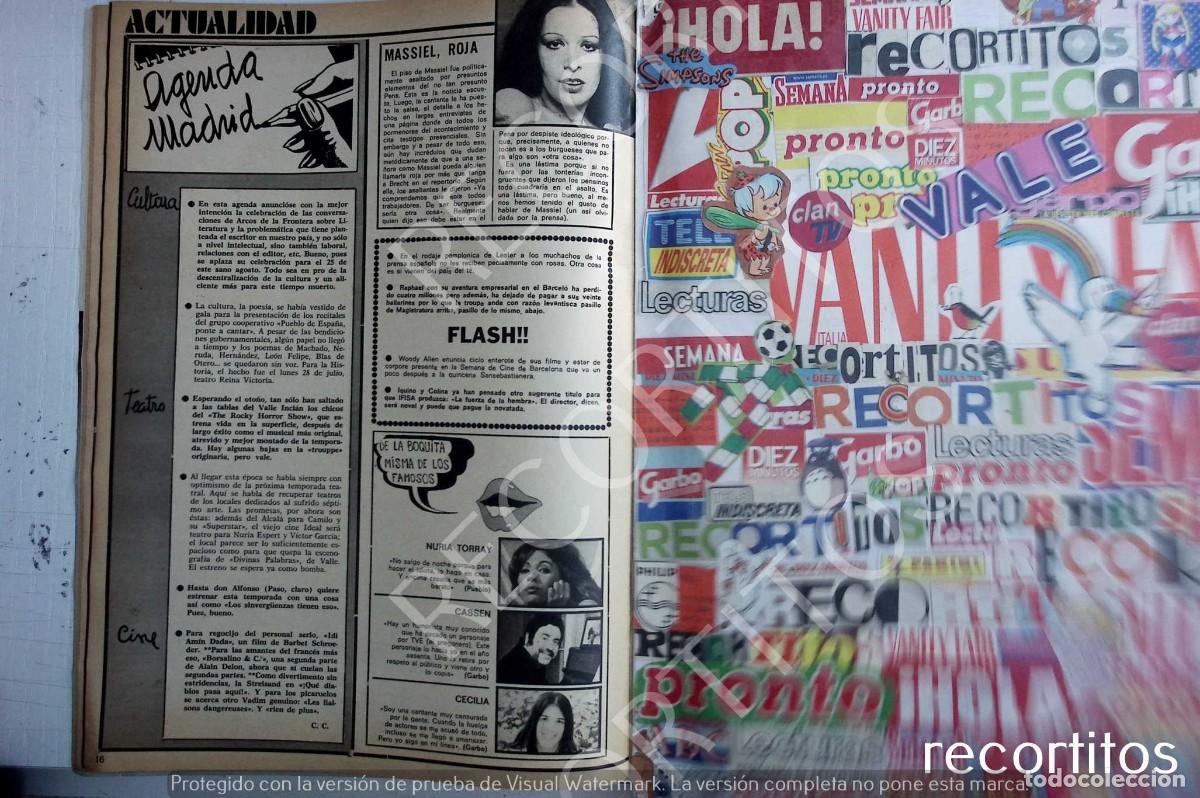 Coleccionismo de Revistas y Peri&oacute;dicos: THEDA BARADOROTHY LILIAN GISH CECILIA NORMA CONSTANCE TALMADGE CASSEN NURIA TORRAY MASSIEL