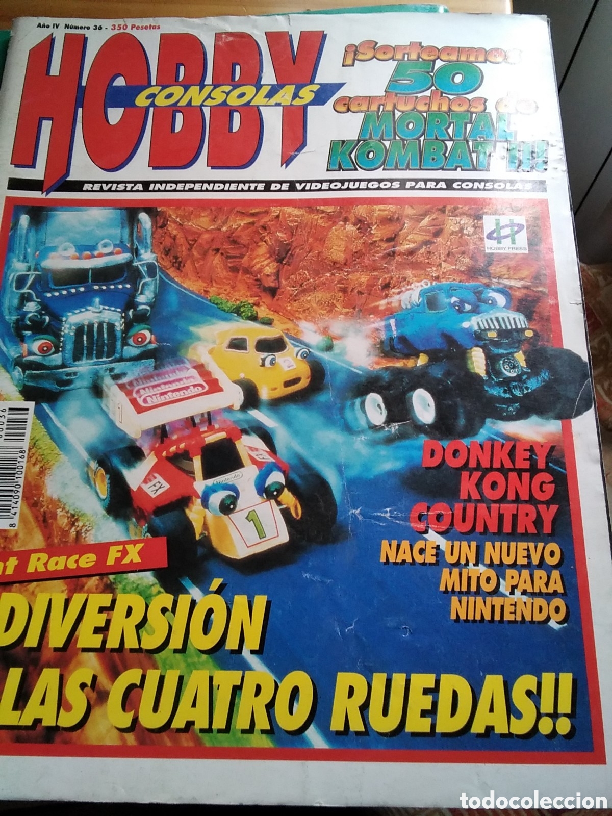 Coleccionismo de Revistas y Peri&oacute;dicos: Hobby consolas revista n&uacute;mero 36 a&ntilde;o 1994 septiembre
