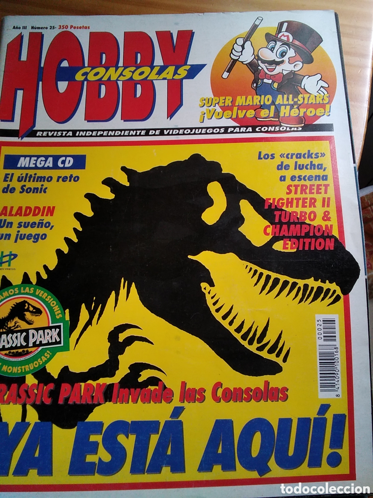 Coleccionismo de Revistas y Peri&oacute;dicos: Hobby consolas revista n&uacute;mero 25 a&ntilde;o 1993 octubre incluye cuadernillo manga