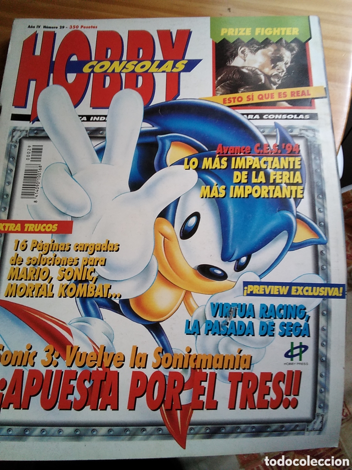 Coleccionismo de Revistas y Peri&oacute;dicos: Hobby consolas revista n&uacute;mero 29 a&ntilde;o 1994 febrero incluye suplemento manga