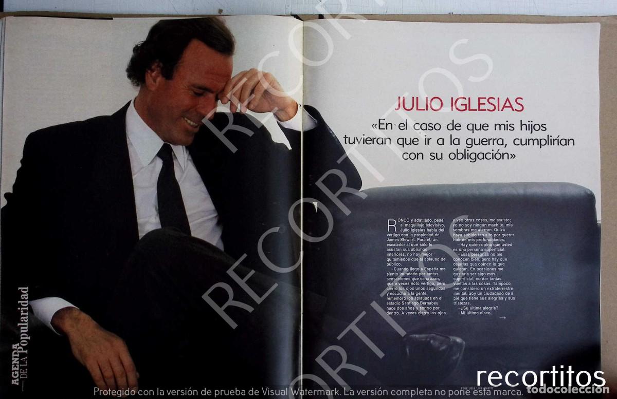 Coleccionismo de Revistas y Peri&oacute;dicos: JULIO IGLESIAS