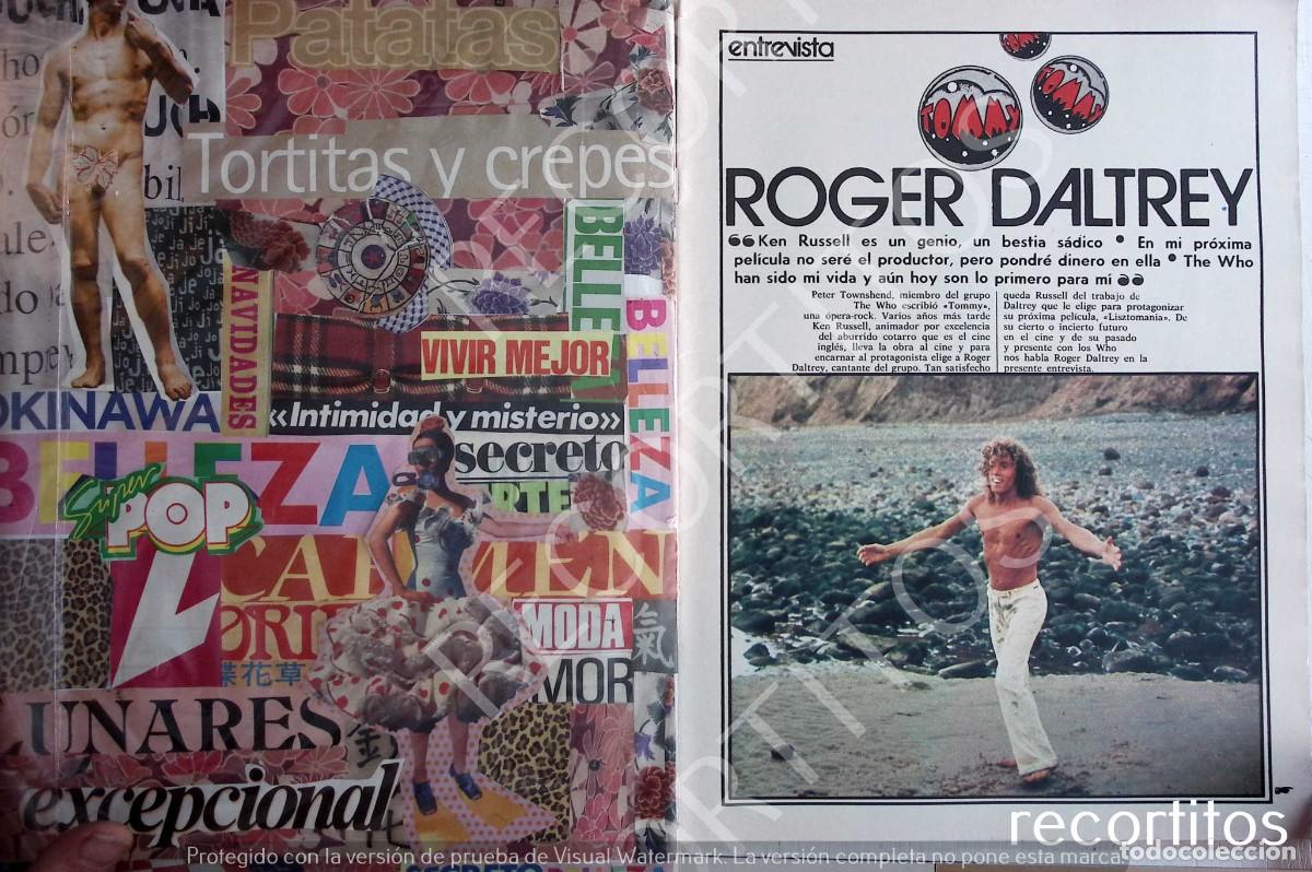 Coleccionismo de Revistas y Peri&oacute;dicos: ROGER DALTREY tommy tommy the who